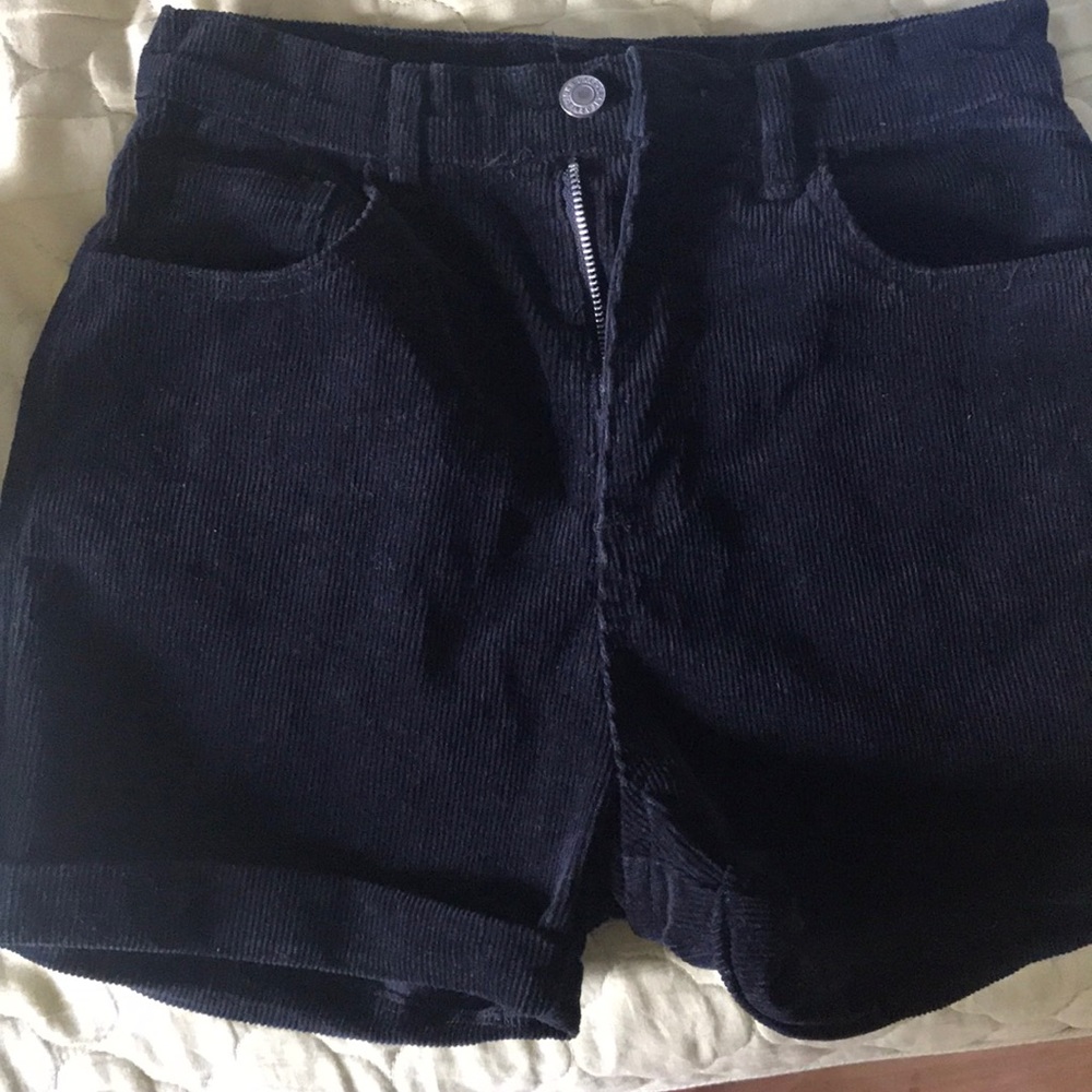 Brandy Melville corduroy high waisted shorts
